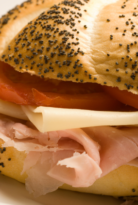 Ham and Swiss Rolls Ham and Swiss Rolls picture